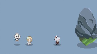 [Pixel Genshin Impact] Shinkaku can lift anything no matter how heavy it is!