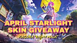 KAGURA STARLIGHT SKIN GIVEAWAY|April Starlight|SharpShooter|MLBB