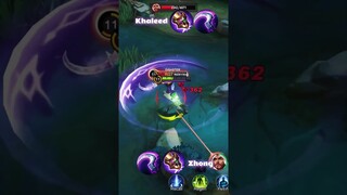 Zhong vs Khaleed part 2 Counter items mlbb