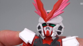 Finally back after two years! Bandai NX series red heresy Gundam red dragon form out of the box demo