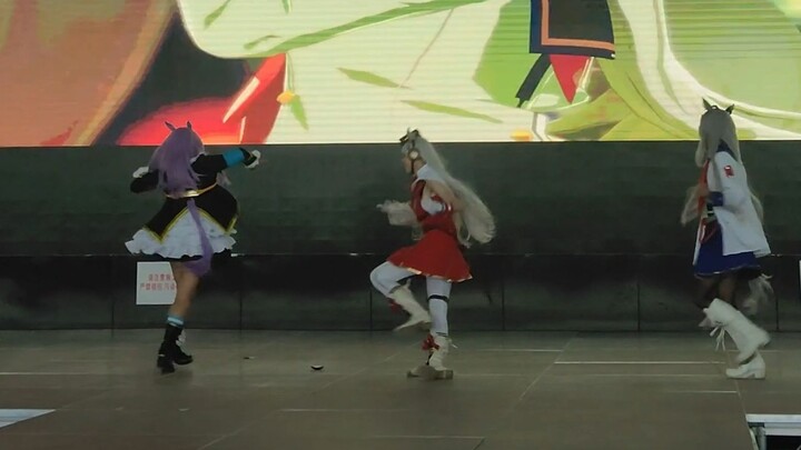 [The Legend of the Jumping Horse/うまぴょい伝説] Damn, we got a real golden ship. Great support on site