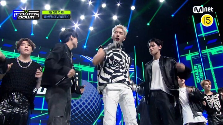 When the live accompaniment at the encore fades out, Seventeen is hot.
