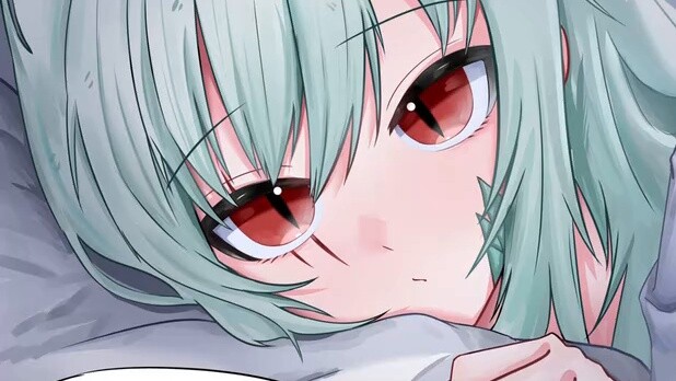 The snake lady girlfriend just keeps staring at you...