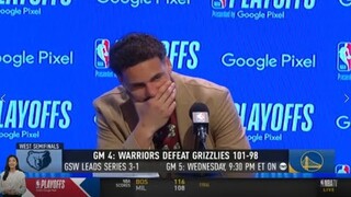 Klay Thompson cries on Warriors def. Grizzlies: Draymond Green deserves Defensive Player of the Year