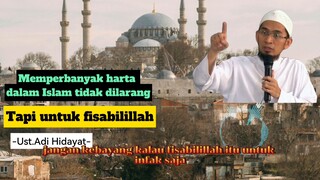 💰 Boleh Kaya, Asal untuk Fii Sabilillah | Nasehat Menyentuh Tentang Harta dan Amal