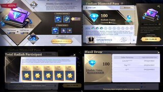 FITUR BARU WEEKLY DIAMOND PASS - BISA DI TIMBUN DAN BISA CLAIM COA SERTA DAPAT 100 DIAMOND GRATIS