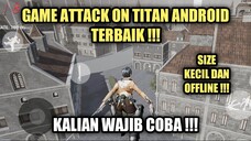 Game Attack On Titan Android Terbaik Yang Wajib Kalian Coba !!! Game Offline Dan Size Kecil !!!