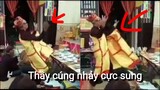 Thầy cúng quẩy nhạc remix nát sân nhà cùng với các đệ tử || Meme for cylot