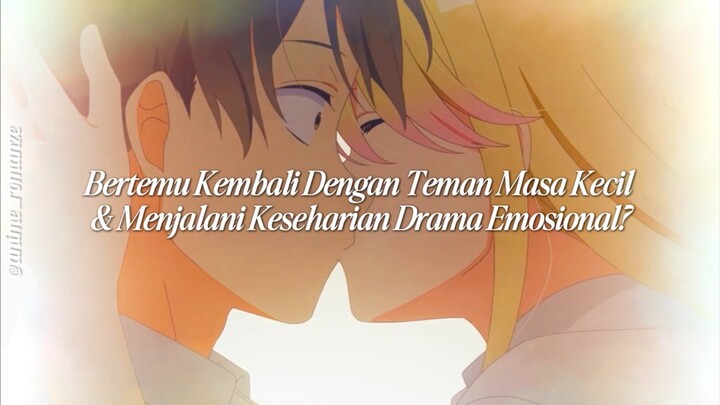 Rekomendasi Anime Romance Underrated yang MLnya Terlibat Drama Cinta Segitiga! 🥹❤️