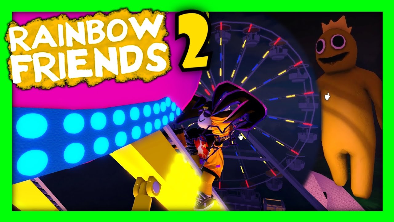 Yellow Rainbow friends - Roblox