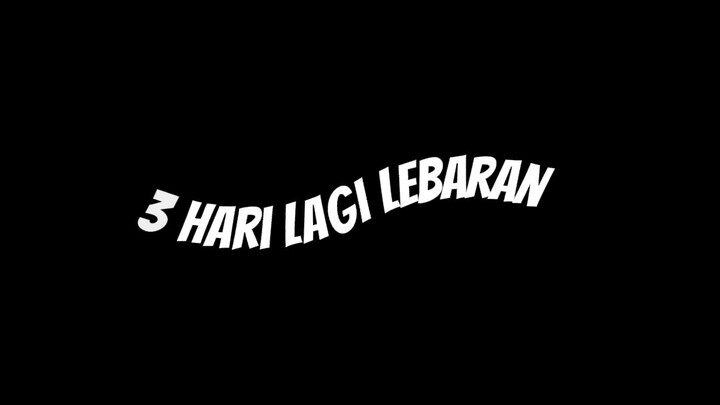 menjelang idul fitri