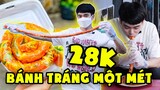 Chàng trai Hàn Quốc xỉu up xỉu down với bánh tráng cuốn dài nhất Việt Nam!!