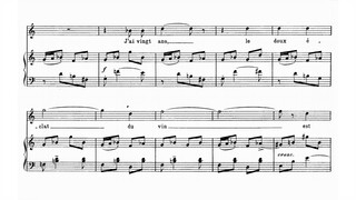 ALBERT ROUSSEL - ALL THE POEMES CHINOIS (audio + sheet music)