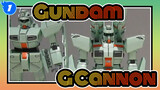[Gundam] BANDAI Old Set 1/100 Gundam F91| G Cannon_1