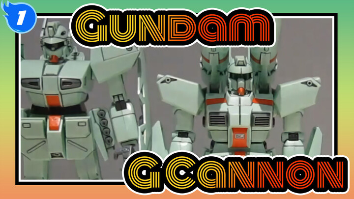 [Gundam] BANDAI Old Set 1/100 Gundam F91| G Cannon_1