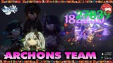 Genshin Impact || ARCHONS TEAM - ĐỘI HÌNH 4 THẦN QUÁ MẠNH - CÂN FULL LA HOÀN...! || Thư Viện Game