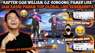 LEADER GUILD GUA WILLIAM GZ PAMER LIKE PROFIL FF! GUA KASIH PAHAM TOP GLOBAL SESUNGGUHNYA