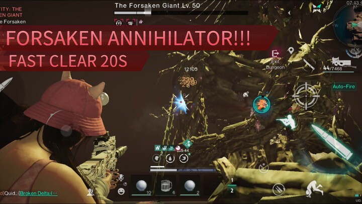 FORSAKEN ANNIHILATOR!