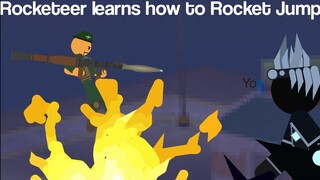 Rocketeer learns how to rocket jump - Tower Defense Simulator