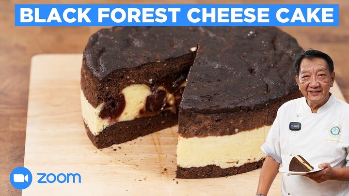 KUE BLACK FOREST DENGAN KEJU #CaraMembuat