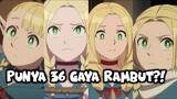 Karakter anime ini menggunakan 36 gaya rambut selama Penayangan Seri Animenya?