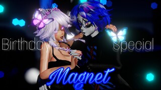 【 MMD  ▌Xiu ✘ Mei 】 ◤ • Magnet ♂️✘ ♀️◥ 【 1440p  ▌60fps 】【 Happy Birthday To Me ! 🎂 】