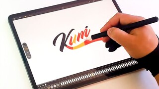 丝滑！让人舒适度拉满的ipad绘画！！