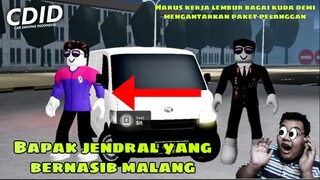 Jendral yang bernasib malang,rela jadi tukang paket // Car Driving Indonesia (Roblox) #1