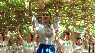 古丽米娜-《首届舞蹈游学夏令营》“葡萄架下”掠影~