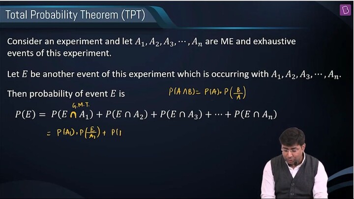 L-9 || Total Probability Theorem || GB Sir