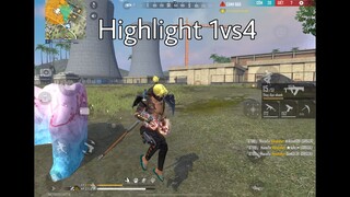 [Higlight Free Fire] Hành trình 1vs4 Leo Rank Huyền thoại 🥰