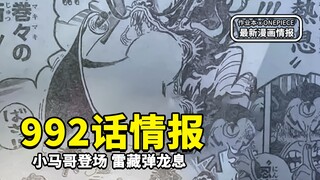【作业本】海贼王992话情报来了！两周时间没有白等，赤鞘九侠全程高能