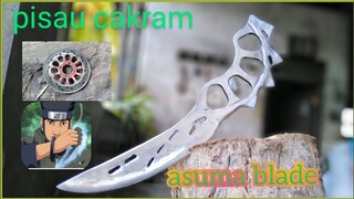 how to make asuma sarutobi knife naruto - dariCAKRAMMOTOR (pisau_cakram) | senjata shinobi