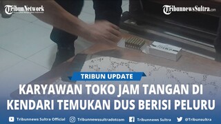 Warga Temukan Dus Berisi Peluru di Jalan MT Haryono Kendari Sulawesi Tenggara