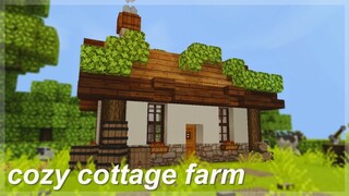 [Minecraft] Cozy lil Cottage | aesthetic speedbuild 🍒