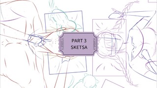 PART 3 PROSES DRAW MY OC AND ME