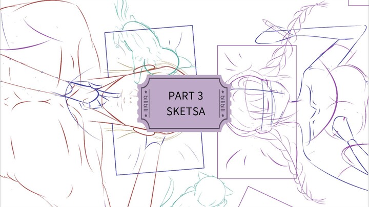 PART 3 PROSES DRAW MY OC AND ME