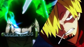 Imagine Dragons - Believer | One Piece [ AMV ] ( Sanji ifrit jambe vs Queen ) and ( Zoro vs King )