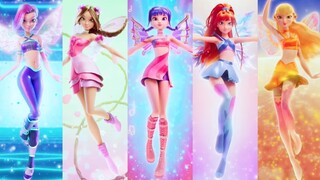 The six fairies of Winx Club have a new transformation