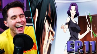 "SHES GONNA STICK THAT... WHERE?" GRAND BLUE EPISODE 11 Live Reaction!