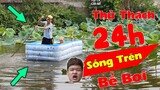 Phong Zhou Vlogs | Thử Thách 24h Sống Trên Bể Bơi Khổng Lồ Cực Chất