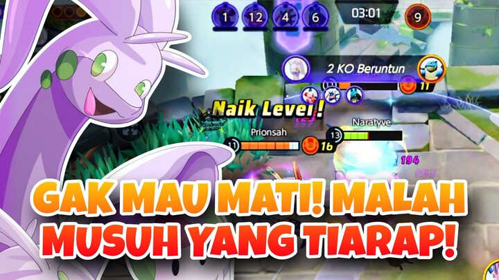 KETIKA GOODRA GAK MATI-MATI! MALAH MUSUH YANG TIARAP! - Pokemon Unite Moments