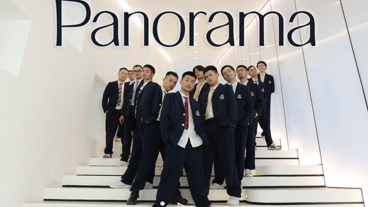 【IZONE】Panorama 12 penggemar pria berjas bertemu untuk pertama kalinya |. Panorama hitung mundur hin