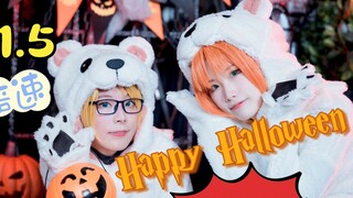 【Halloween】Album ảnh mắt xanh Gấu Halloween 🎃 Nhảy tốc độ gấp 1,5 lần Happy Halloween👻 dần phát điên