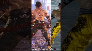 LAW TEKKEN 1 to TEKKEN 8 (1994-2023) Evolution