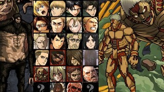 [MUGEN] Attack on Titan integrated sharing