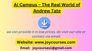 AI Campus – The Real World of Andrew Tate