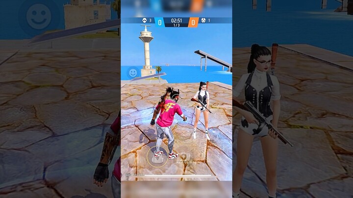 Gini jadinya kalo yanti diajak main map parkour lagi auto emosi #freefire #viral