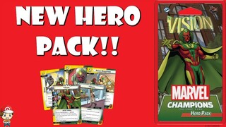 Vision Marvel Champions Hero Pack FINALLY Revealed! Bring in the Androids!