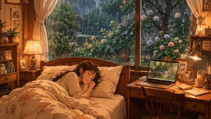 sleepy morning rain, oh sweet cozy room